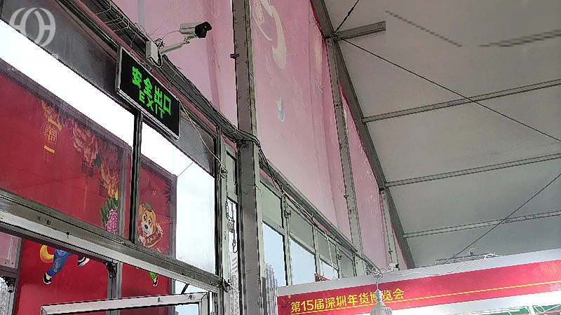 深圳光明凤凰城冷链仓监控安装(园区),室内外点位怎么衔接