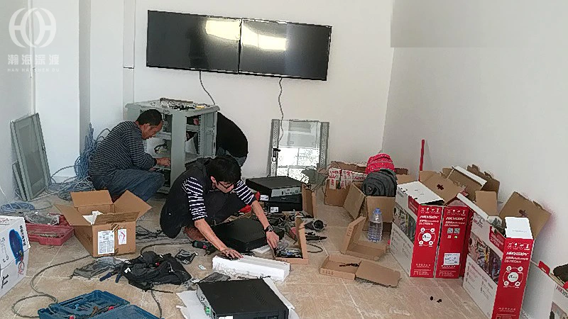 深圳大鹏冷链仓监控安装(仓库),室内外点位怎么衔接 图1