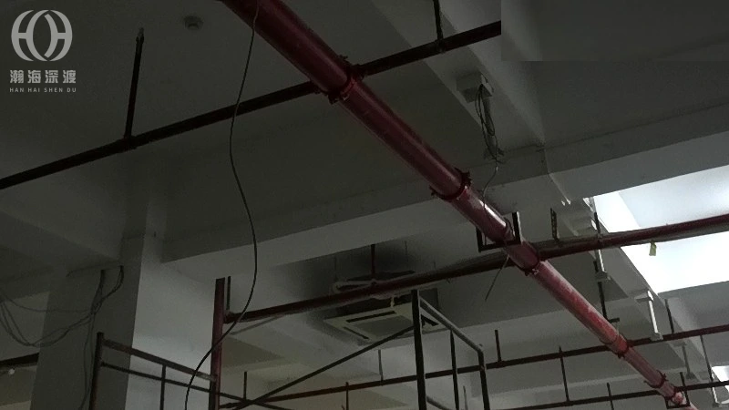 深圳坪山老旧楼宇监控安装(商铺),夜间补光怎么处理