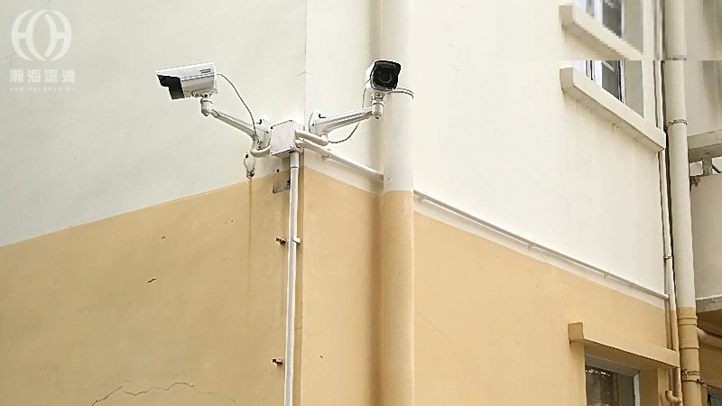 深圳坂田总部办公监控安装（商铺），防雷与防潮怎么做 图1