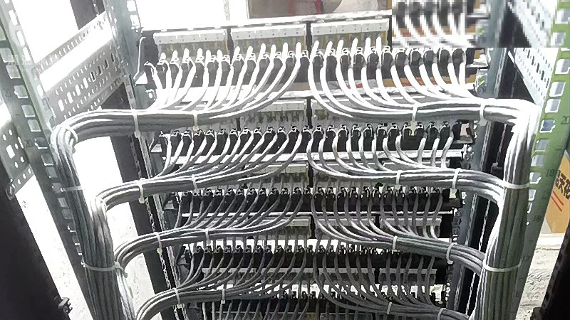 深圳前海老旧楼宇网络布线,配线架怎么打线