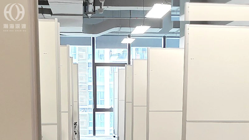 深圳沙井总部办公网络布线,施工成品怎么保护 图2