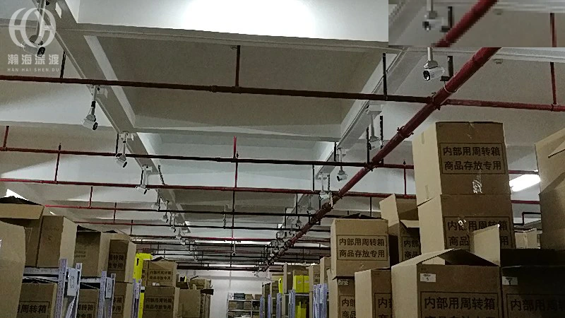 深圳南头连锁门店监控安装,穿墙开孔怎么处理