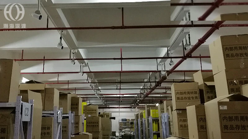 深圳福田华强北商铺监控安装,收银台与门口重点覆盖,视频监控系统 图2