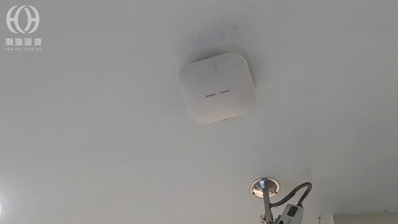 深圳罗湖老旧写字楼安防更新,监控更换、网络重构、门禁升级落地,监控系统安装 图1