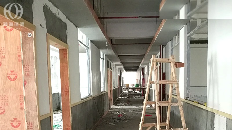 深圳福田办公室弱电施工,监控、门禁、综合布线现场勘测,弱电布线安装 图2