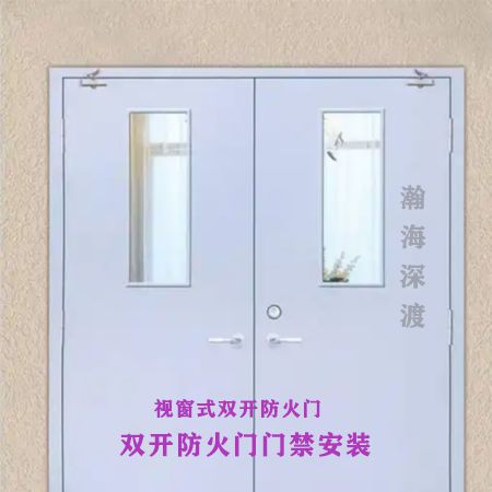 双开防火门门禁(飘窗式款)