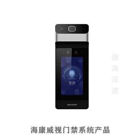 海康威视竖版高端人脸门禁机