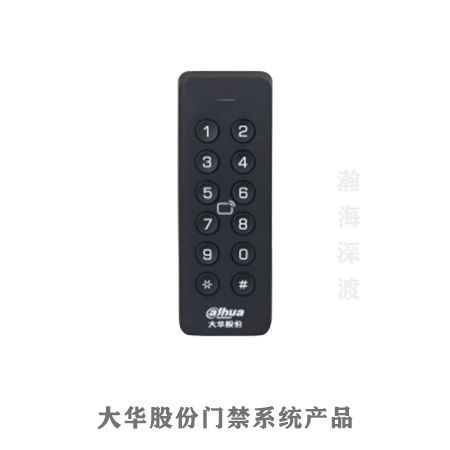 窄款按键密码刷卡门禁读头