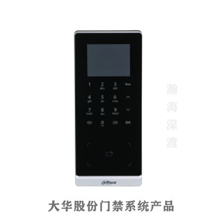 大华触摸按键密码刷卡门禁机