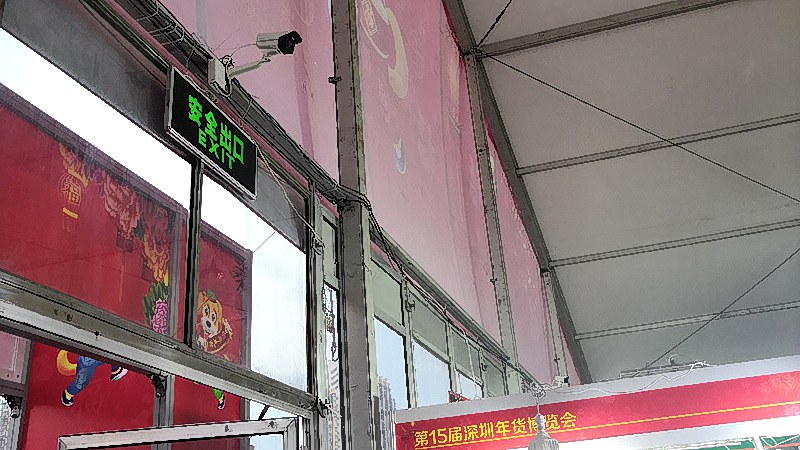 深圳光明凤凰城冷链仓监控安装（园区），室内外点位怎么衔接