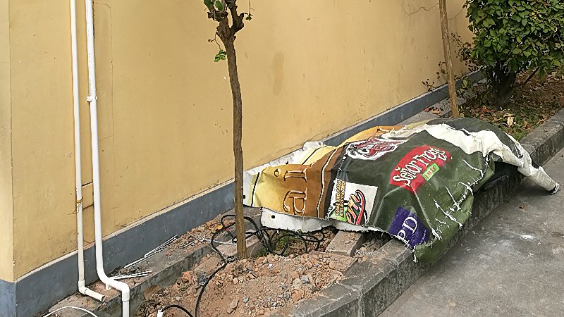 深圳西丽园区监控安装（商铺），画面偏暗怎么排查