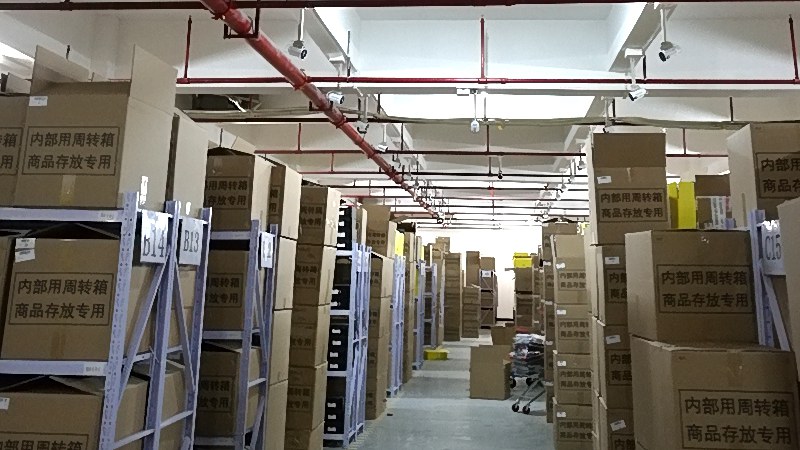 深圳新桥办公室监控安装，前台与大堂怎么布