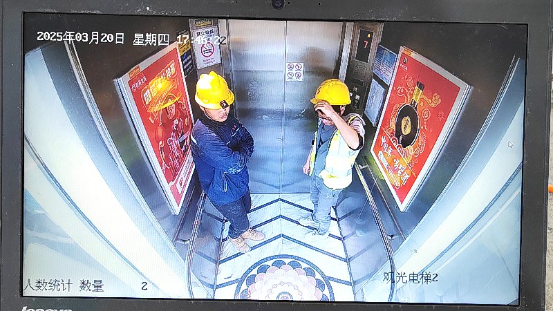 深圳南头职工活动中心监控安装，货梯与通道怎么布