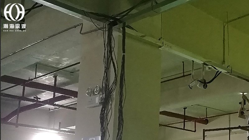 南山五湾社区物流园监控安装，装卸区盲区怎么补点