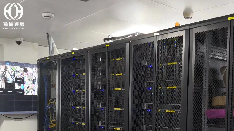 深圳监控安装实录,一个园区三天搬完老机房