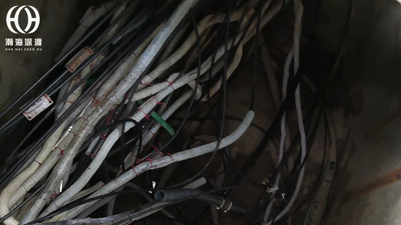 深圳弱电施工分享:南山阳光社区小区弱电工程 老楼管道塞满怎么布线
