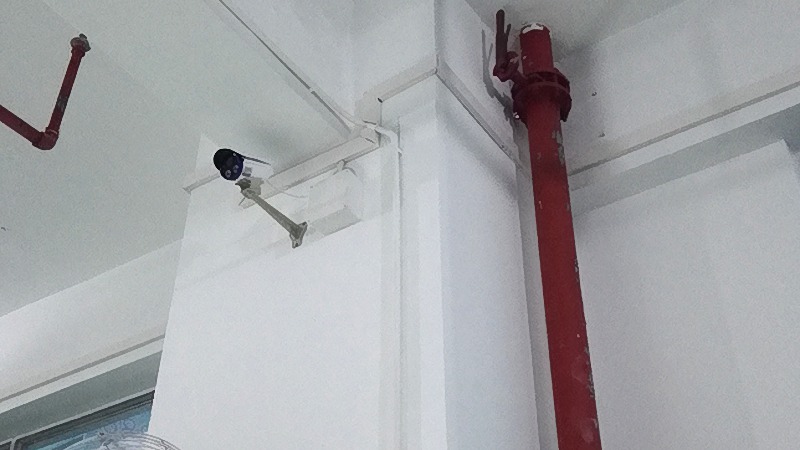 深圳光明新区仓库监控安装，夜间全彩与远程查看方案，视频监控系统