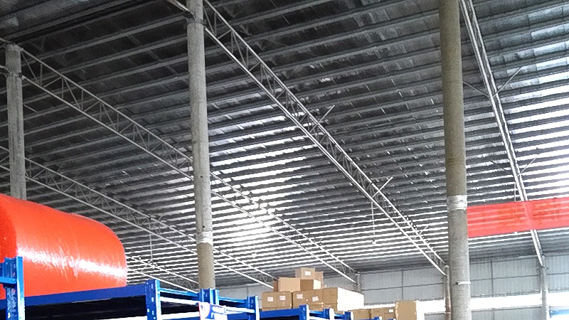 深圳宝安燕罗智造原料仓监控安装，园区仓储布点做法，高清监控安装